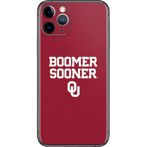 University of Oklahoma Boomer Sooner iPhone 11 Pro Skin