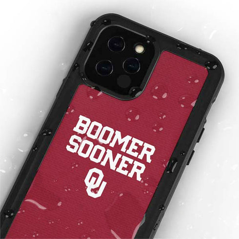University of Oklahoma Boomer Sooner iPhone 12 Pro Waterproof Case