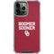 University of Oklahoma Boomer Sooner iPhone 13 Pro Max Clear Case
