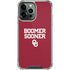 University of Oklahoma Boomer Sooner iPhone 13 Pro Max Clear Case