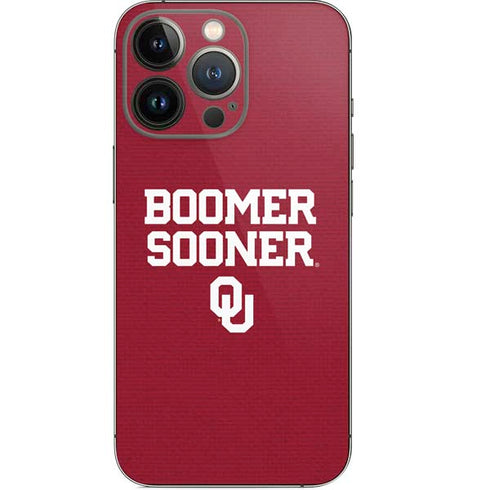 University of Oklahoma Boomer Sooner iPhone 13 Pro Skin