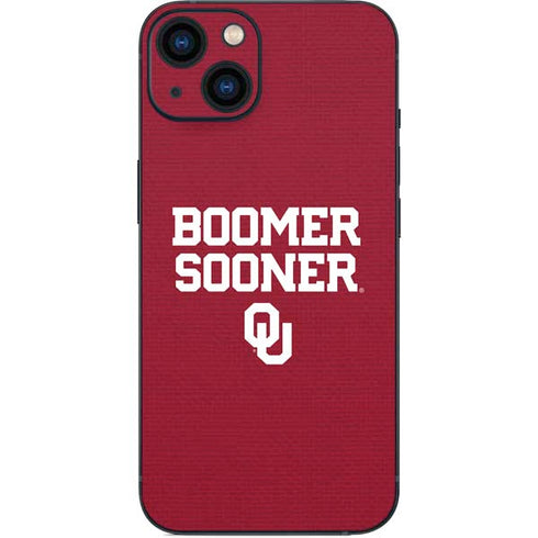University of Oklahoma Boomer Sooner iPhone 13 Skin