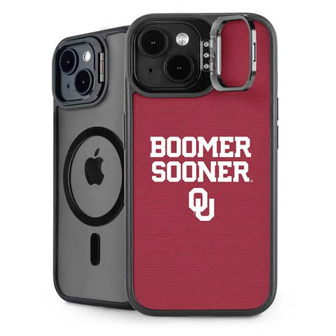 University of Oklahoma Boomer Sooner iPhone 14 Kickstand Case