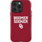 University of Oklahoma Boomer Sooner iPhone 14 Pro Impact Case