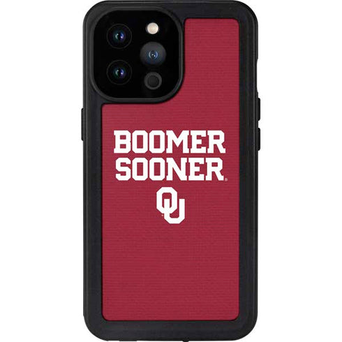 University of Oklahoma Boomer Sooner iPhone 14 Pro Max Waterproof Case