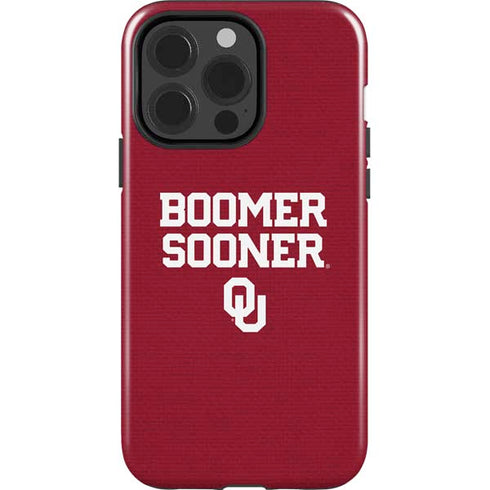 University of Oklahoma Boomer Sooner iPhone 15 Pro Impact Case
