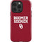 University of Oklahoma Boomer Sooner iPhone 15 Pro Impact Case