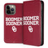 University of Oklahoma Boomer Sooner iPhone 15 Pro Max Folio Case