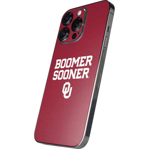 University of Oklahoma Boomer Sooner iPhone 15 Pro Max Skin