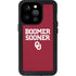 University of Oklahoma Boomer Sooner iPhone 15 Pro Waterproof Case