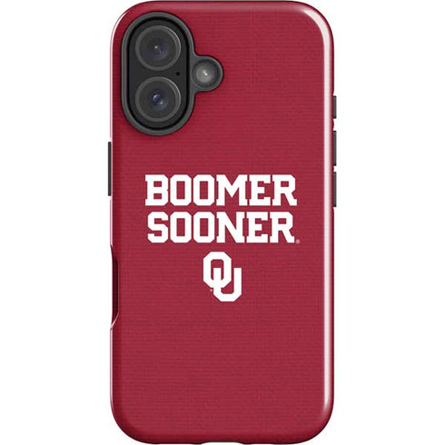 University of Oklahoma Boomer Sooner iPhone 16 Impact Case