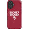University of Oklahoma Boomer Sooner iPhone 16 Impact Case