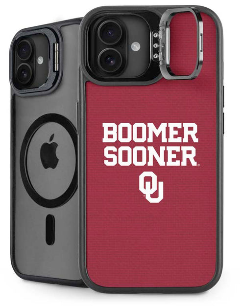 University of Oklahoma Boomer Sooner iPhone 16 Kickstand Case