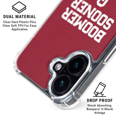 University of Oklahoma Boomer Sooner iPhone 16 MagSafe Case