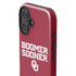 University of Oklahoma Boomer Sooner iPhone 16 Plus Impact Case