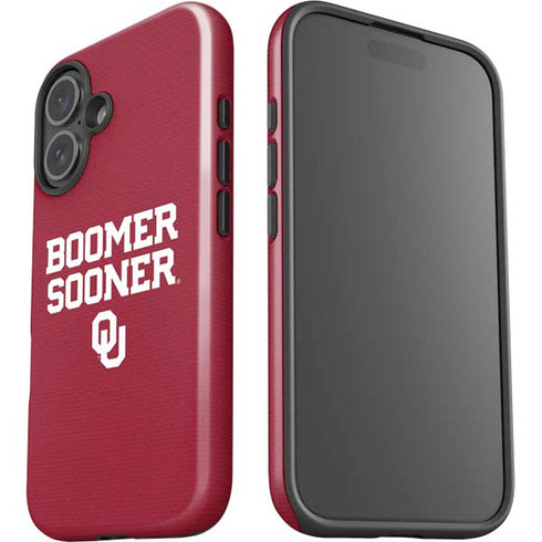University of Oklahoma Boomer Sooner iPhone 16 Plus Impact Case