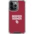 University of Oklahoma Boomer Sooner iPhone 16 Pro Clear Case