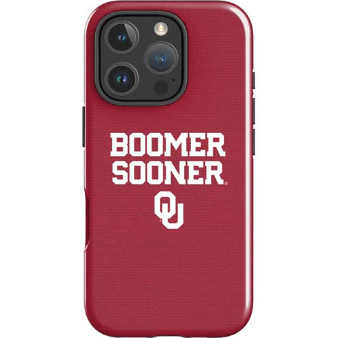 University of Oklahoma Boomer Sooner iPhone 16 Pro Impact Case