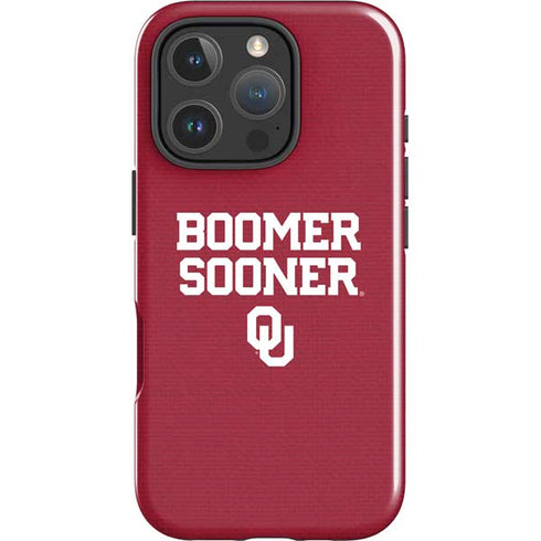 University of Oklahoma Boomer Sooner iPhone 16 Pro Max Impact Case