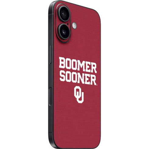 University of Oklahoma Boomer Sooner iPhone 16 Skin