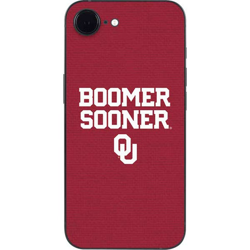 University of Oklahoma Boomer Sooner iPhone 16e Skin
