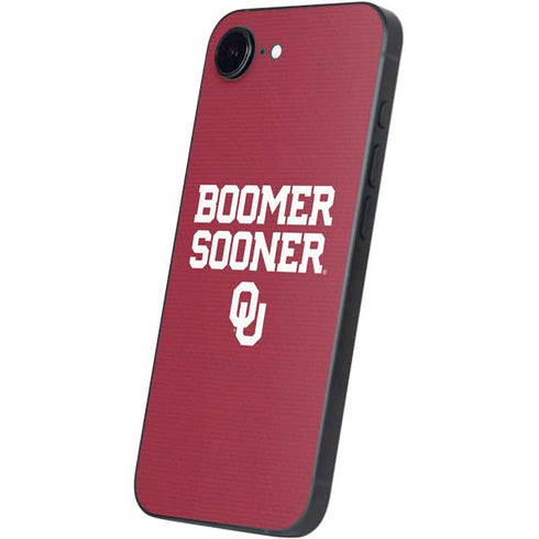 University of Oklahoma Boomer Sooner iPhone 16e Skin