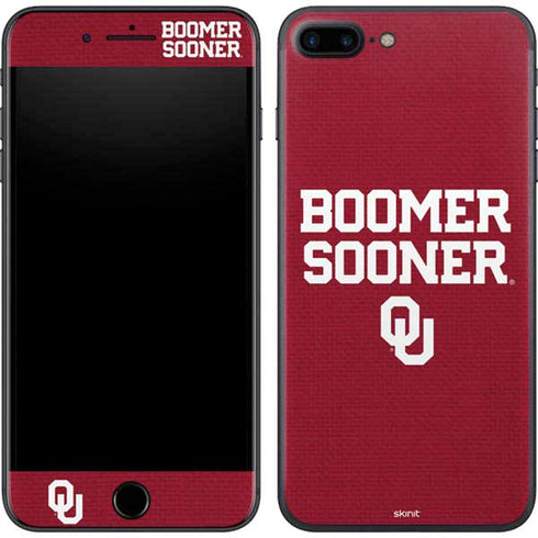 University of Oklahoma Boomer Sooner iPhone 8 Plus Skin