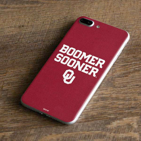 University of Oklahoma Boomer Sooner iPhone 8 Plus Skin