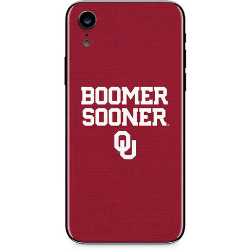 University of Oklahoma Boomer Sooner iPhone XR Skin