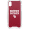 University of Oklahoma Boomer Sooner iPhone XS Clear Case
