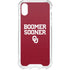 University of Oklahoma Boomer Sooner iPhone XS Clear Case