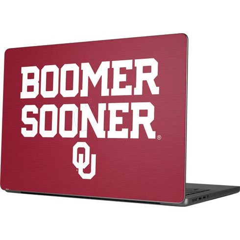 University of Oklahoma Boomer Sooner Apple MacBook Pro 14-inch Skin