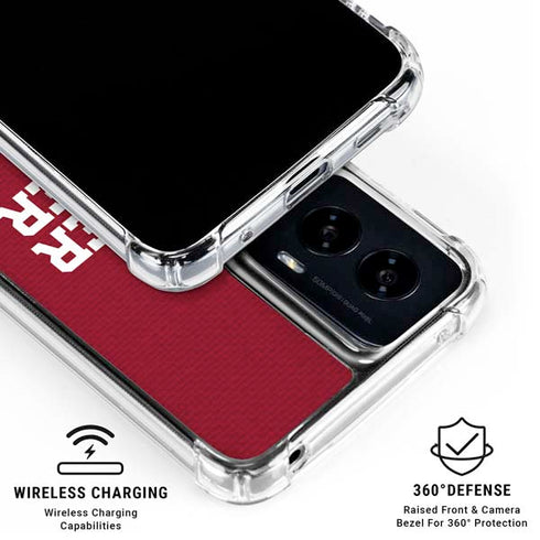 University of Oklahoma Boomer Sooner Moto G Power 5G (2024) Clear Case