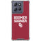 University of Oklahoma Boomer Sooner Moto G Stylus 5G (2025) Clear Case