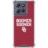 University of Oklahoma Boomer Sooner Moto G Stylus 5G (2025) Clear Case