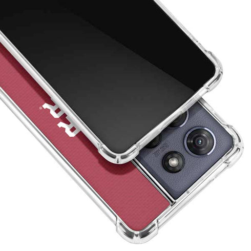 University of Oklahoma Boomer Sooner Moto G Stylus 5G (2025) Clear Case