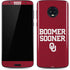 University of Oklahoma Boomer Sooner Moto G6 Skin