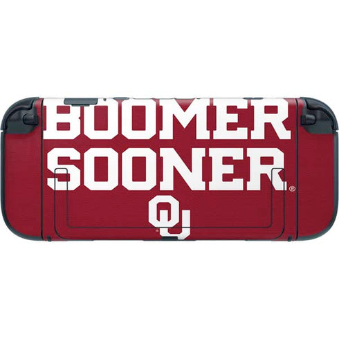 University of Oklahoma Boomer Sooner Nintendo Switch 2 (2025) with Joy-Con Skin