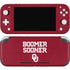 University of Oklahoma Boomer Sooner Nintendo Switch Lite Skin