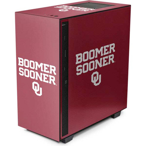 University of Oklahoma Boomer Sooner NZXT H510 Compact ATX Mid-Tower Case Skin