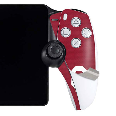 University of Oklahoma Boomer Sooner PlayStation Portal Remote Player Skin