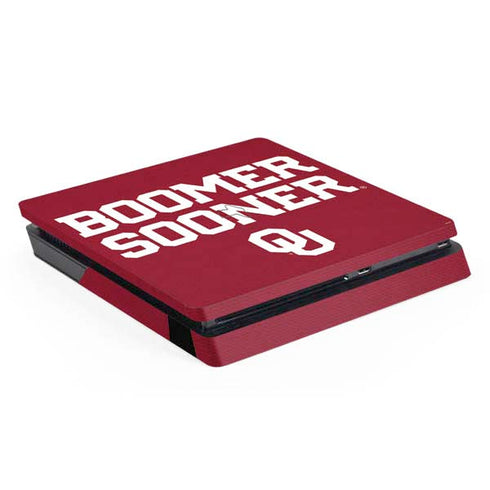 University of Oklahoma Boomer Sooner PlayStation PS4 Skins