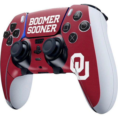 University of Oklahoma Boomer Sooner PS5 DualSense Edge Pro Controller Skin