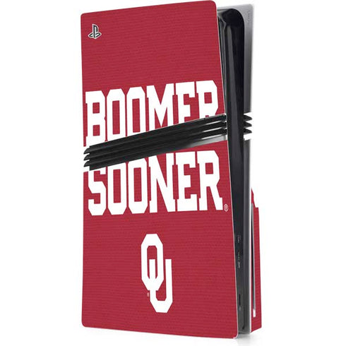 University of Oklahoma Boomer Sooner PlayStation PS5 Skins