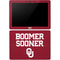 University of Oklahoma Boomer Sooner Surface Go Skin