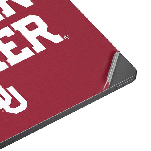 University of Oklahoma Boomer Sooner Surface Laptop 7 13.8in Skin