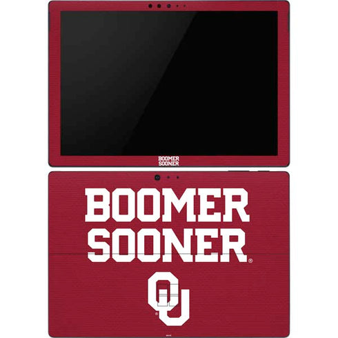 University of Oklahoma Boomer Sooner Surface Pro 6 Skin