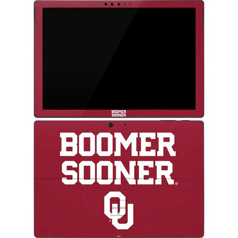 University of Oklahoma Boomer Sooner Surface Pro 7 Skin