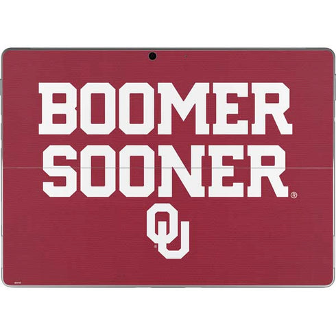 University of Oklahoma Boomer Sooner Surface Pro 8 Skin