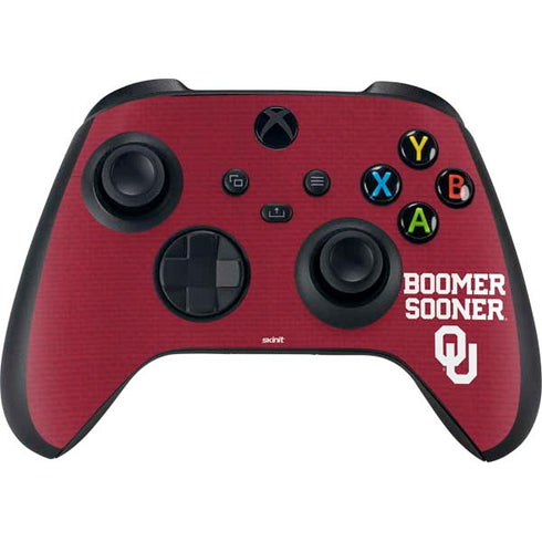 University of Oklahoma Boomer Sooner Xbox Series X Bundle Skin